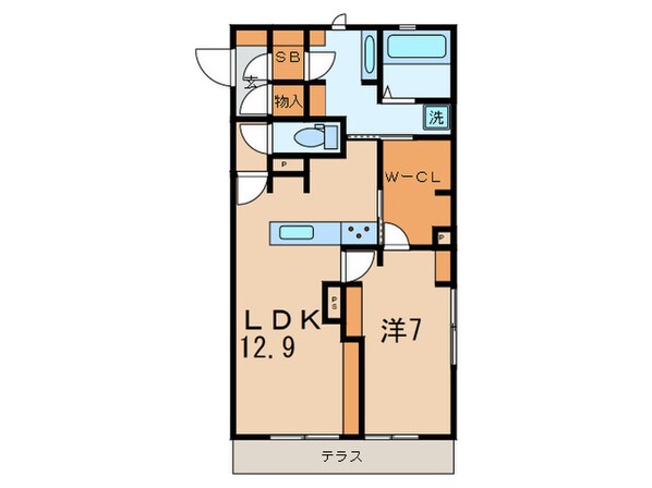 スベクヒャンの物件間取画像